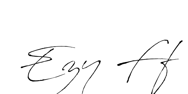 How to Draw Ezy Ff signature style? Antro_Vectra is a latest design signature styles for name Ezy Ff. Ezy Ff signature style 6 images and pictures png