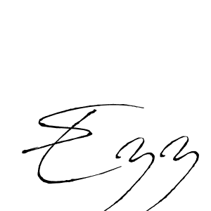 Make a beautiful signature design for name Ezz. With this signature (Antro_Vectra) style, you can create a handwritten signature for free. Ezz signature style 6 images and pictures png