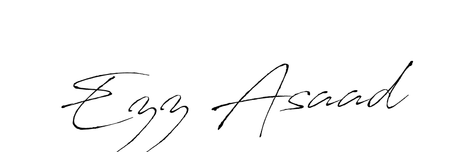 Also You can easily find your signature by using the search form. We will create Ezz Asaad name handwritten signature images for you free of cost using Antro_Vectra sign style. Ezz Asaad signature style 6 images and pictures png