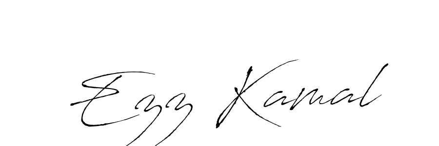 Ezz Kamal stylish signature style. Best Handwritten Sign (Antro_Vectra) for my name. Handwritten Signature Collection Ideas for my name Ezz Kamal. Ezz Kamal signature style 6 images and pictures png