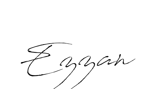 Use a signature maker to create a handwritten signature online. With this signature software, you can design (Antro_Vectra) your own signature for name Ezzan. Ezzan signature style 6 images and pictures png