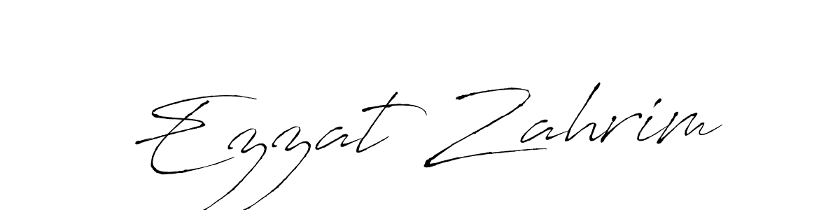 You should practise on your own different ways (Antro_Vectra) to write your name (Ezzat Zahrim) in signature. don't let someone else do it for you. Ezzat Zahrim signature style 6 images and pictures png