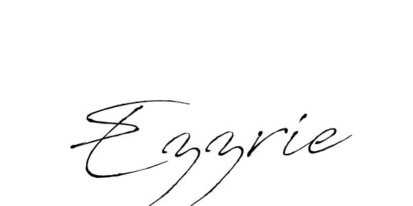 Ezzrie stylish signature style. Best Handwritten Sign (Antro_Vectra) for my name. Handwritten Signature Collection Ideas for my name Ezzrie. Ezzrie signature style 6 images and pictures png