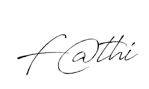 Make a beautiful signature design for name F@thi. Use this online signature maker to create a handwritten signature for free. F@thi signature style 6 images and pictures png