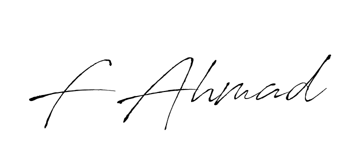 You can use this online signature creator to create a handwritten signature for the name F Ahmad. This is the best online autograph maker. F Ahmad signature style 6 images and pictures png