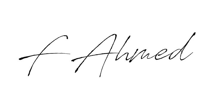 Once you've used our free online signature maker to create your best signature Antro_Vectra style, it's time to enjoy all of the benefits that F Ahmed name signing documents. F Ahmed signature style 6 images and pictures png