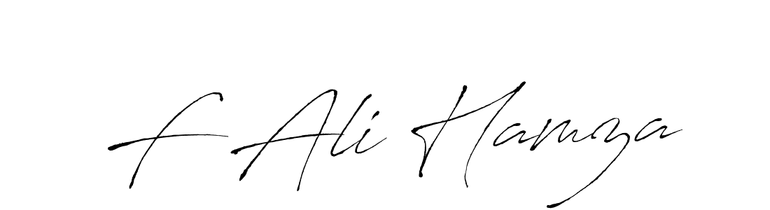 The best way (Antro_Vectra) to make a short signature is to pick only two or three words in your name. The name F Ali Hamza include a total of six letters. For converting this name. F Ali Hamza signature style 6 images and pictures png
