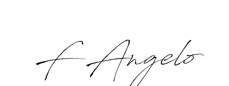 You should practise on your own different ways (Antro_Vectra) to write your name (F Angelo) in signature. don't let someone else do it for you. F Angelo signature style 6 images and pictures png