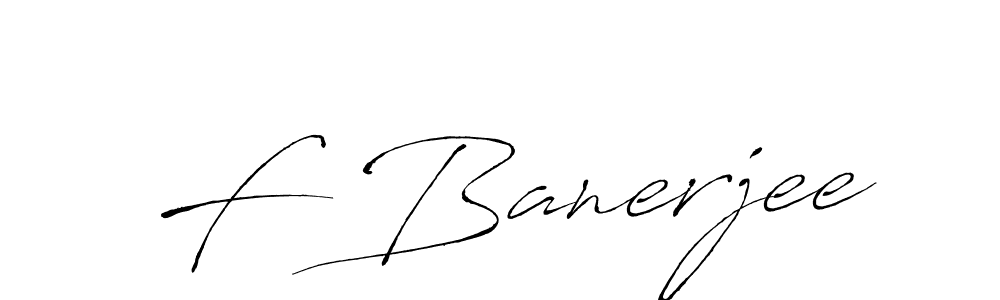 Best and Professional Signature Style for F Banerjee. Antro_Vectra Best Signature Style Collection. F Banerjee signature style 6 images and pictures png