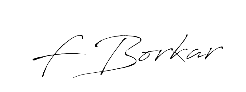 This is the best signature style for the F Borkar name. Also you like these signature font (Antro_Vectra). Mix name signature. F Borkar signature style 6 images and pictures png