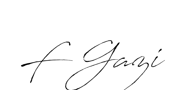 Antro_Vectra is a professional signature style that is perfect for those who want to add a touch of class to their signature. It is also a great choice for those who want to make their signature more unique. Get F Gazi name to fancy signature for free. F Gazi signature style 6 images and pictures png