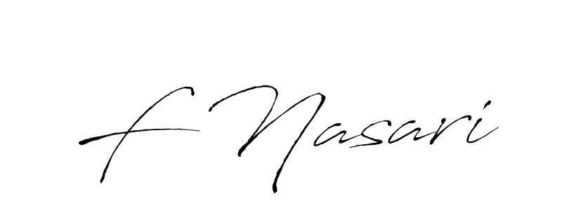 You can use this online signature creator to create a handwritten signature for the name F Nasari. This is the best online autograph maker. F Nasari signature style 6 images and pictures png