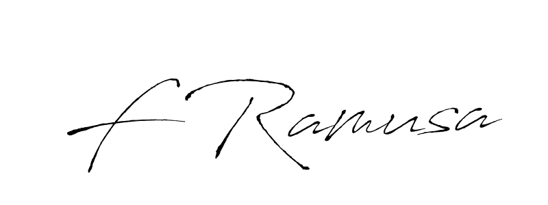 You can use this online signature creator to create a handwritten signature for the name F Ramusa. This is the best online autograph maker. F Ramusa signature style 6 images and pictures png