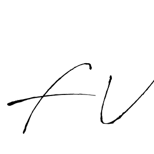 How to make F V name signature. Use Antro_Vectra style for creating short signs online. This is the latest handwritten sign. F V signature style 6 images and pictures png