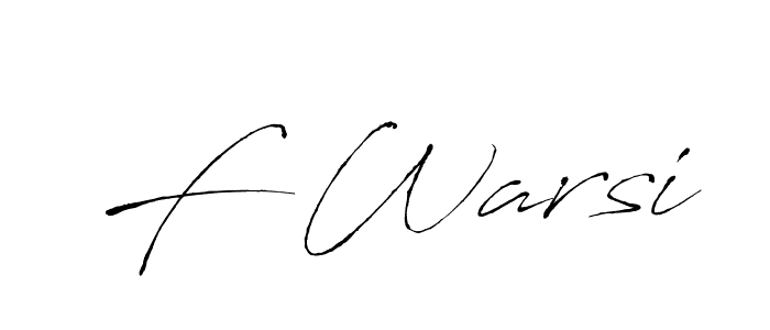 Make a short F Warsi signature style. Manage your documents anywhere anytime using Antro_Vectra. Create and add eSignatures, submit forms, share and send files easily. F Warsi signature style 6 images and pictures png