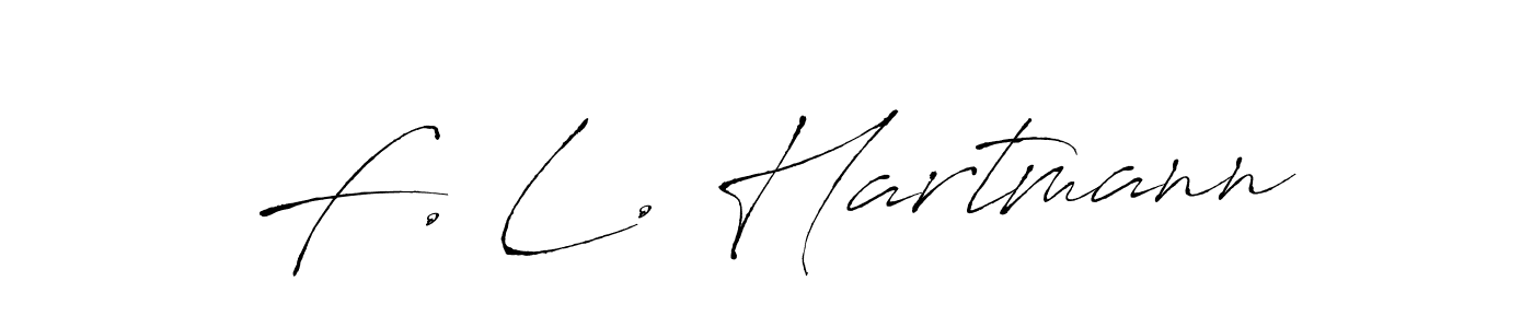 How to Draw F. L. Hartmann signature style? Antro_Vectra is a latest design signature styles for name F. L. Hartmann. F. L. Hartmann signature style 6 images and pictures png