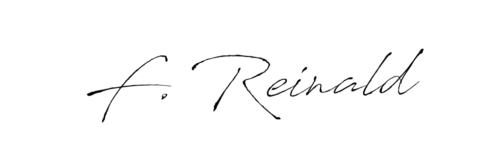 Once you've used our free online signature maker to create your best signature Antro_Vectra style, it's time to enjoy all of the benefits that F. Reinald name signing documents. F. Reinald signature style 6 images and pictures png