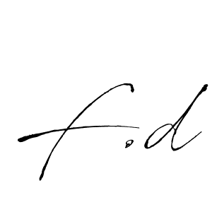 Best and Professional Signature Style for F.d. Antro_Vectra Best Signature Style Collection. F.d signature style 6 images and pictures png