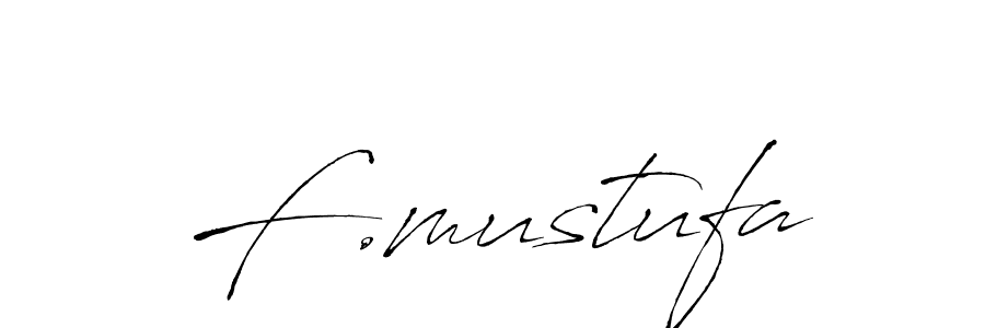 Design your own signature with our free online signature maker. With this signature software, you can create a handwritten (Antro_Vectra) signature for name F.mustufa. F.mustufa signature style 6 images and pictures png