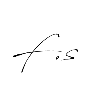 Similarly Antro_Vectra is the best handwritten signature design. Signature creator online .You can use it as an online autograph creator for name F.s. F.s signature style 6 images and pictures png