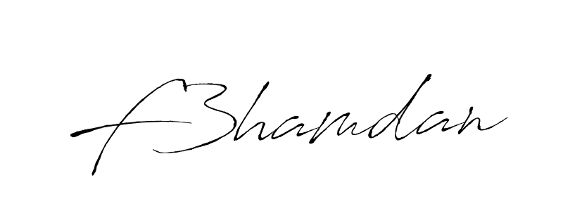 How to make F3hamdan signature? Antro_Vectra is a professional autograph style. Create handwritten signature for F3hamdan name. F3hamdan signature style 6 images and pictures png