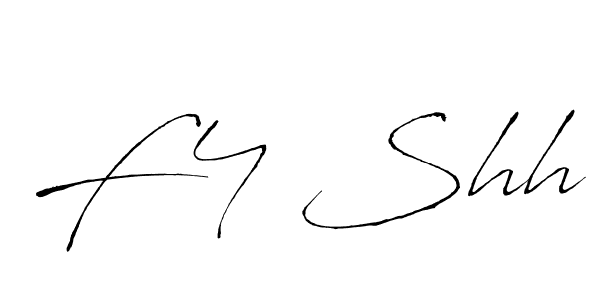 You should practise on your own different ways (Antro_Vectra) to write your name (F4 Shh) in signature. don't let someone else do it for you. F4 Shh signature style 6 images and pictures png