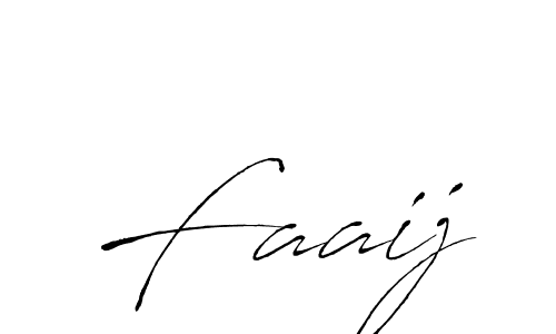 Design your own signature with our free online signature maker. With this signature software, you can create a handwritten (Antro_Vectra) signature for name Faaij. Faaij signature style 6 images and pictures png