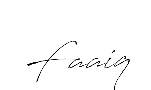 Design your own signature with our free online signature maker. With this signature software, you can create a handwritten (Antro_Vectra) signature for name Faaiq. Faaiq signature style 6 images and pictures png