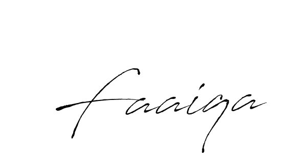 if you are searching for the best signature style for your name Faaiqa. so please give up your signature search. here we have designed multiple signature styles  using Antro_Vectra. Faaiqa signature style 6 images and pictures png