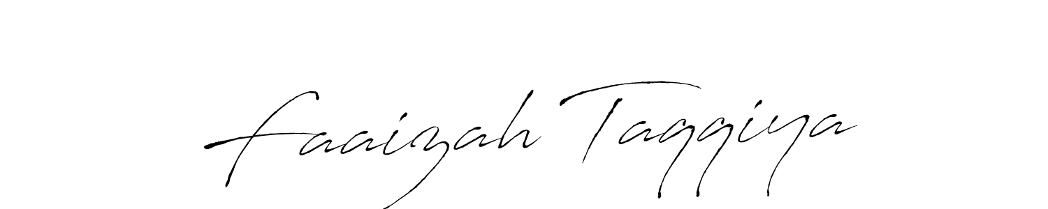 The best way (Antro_Vectra) to make a short signature is to pick only two or three words in your name. The name Faaizah Taqqiya include a total of six letters. For converting this name. Faaizah Taqqiya signature style 6 images and pictures png