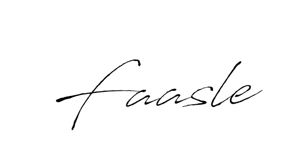 How to make Faasle name signature. Use Antro_Vectra style for creating short signs online. This is the latest handwritten sign. Faasle signature style 6 images and pictures png