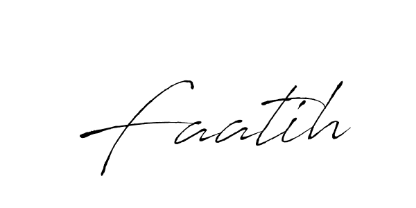 The best way (Antro_Vectra) to make a short signature is to pick only two or three words in your name. The name Faatih include a total of six letters. For converting this name. Faatih signature style 6 images and pictures png