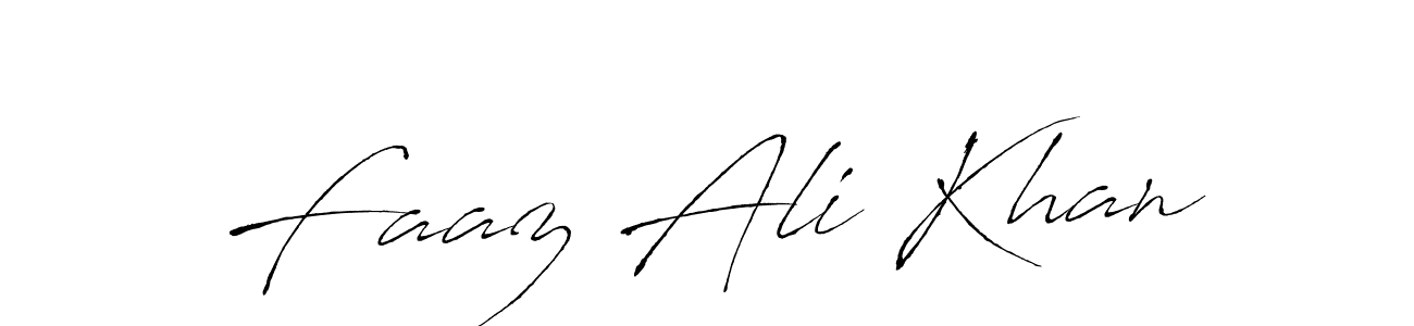 Use a signature maker to create a handwritten signature online. With this signature software, you can design (Antro_Vectra) your own signature for name Faaz Ali Khan. Faaz Ali Khan signature style 6 images and pictures png