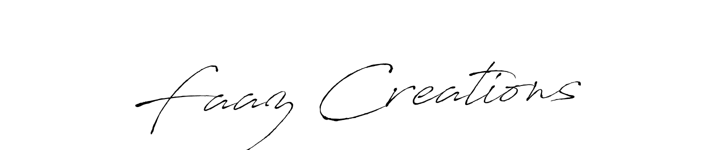 Make a beautiful signature design for name Faaz Creations. Use this online signature maker to create a handwritten signature for free. Faaz Creations signature style 6 images and pictures png