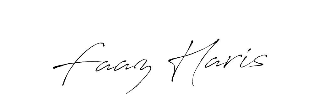 Faaz Haris stylish signature style. Best Handwritten Sign (Antro_Vectra) for my name. Handwritten Signature Collection Ideas for my name Faaz Haris. Faaz Haris signature style 6 images and pictures png