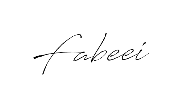 Use a signature maker to create a handwritten signature online. With this signature software, you can design (Antro_Vectra) your own signature for name Fabeei. Fabeei signature style 6 images and pictures png