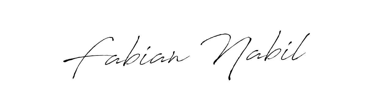 Make a beautiful signature design for name Fabian Nabil. Use this online signature maker to create a handwritten signature for free. Fabian Nabil signature style 6 images and pictures png