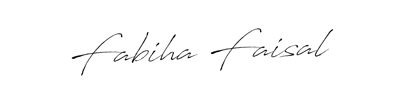 How to make Fabiha Faisal signature? Antro_Vectra is a professional autograph style. Create handwritten signature for Fabiha Faisal name. Fabiha Faisal signature style 6 images and pictures png