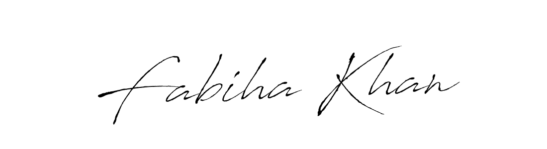 Use a signature maker to create a handwritten signature online. With this signature software, you can design (Antro_Vectra) your own signature for name Fabiha Khan. Fabiha Khan signature style 6 images and pictures png