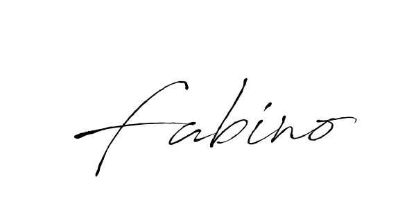 Create a beautiful signature design for name Fabino. With this signature (Antro_Vectra) fonts, you can make a handwritten signature for free. Fabino signature style 6 images and pictures png