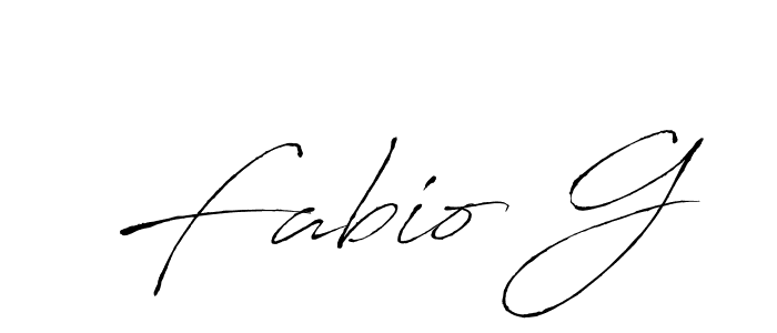 if you are searching for the best signature style for your name Fabio G. so please give up your signature search. here we have designed multiple signature styles  using Antro_Vectra. Fabio G signature style 6 images and pictures png