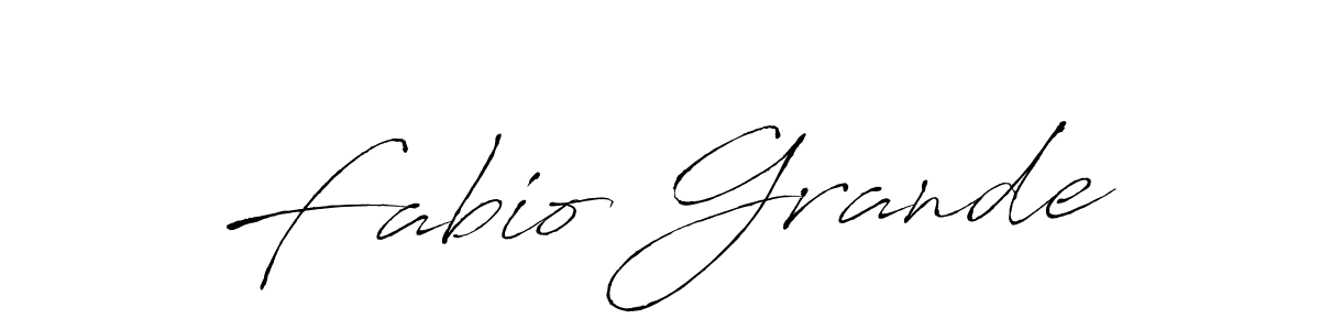 Also we have Fabio Grande name is the best signature style. Create professional handwritten signature collection using Antro_Vectra autograph style. Fabio Grande signature style 6 images and pictures png