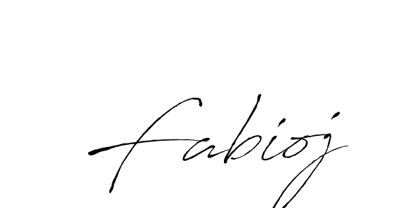 Fabioj stylish signature style. Best Handwritten Sign (Antro_Vectra) for my name. Handwritten Signature Collection Ideas for my name Fabioj. Fabioj signature style 6 images and pictures png