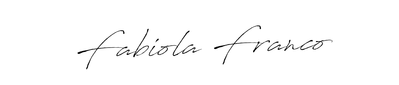 Similarly Antro_Vectra is the best handwritten signature design. Signature creator online .You can use it as an online autograph creator for name Fabiola Franco. Fabiola Franco signature style 6 images and pictures png