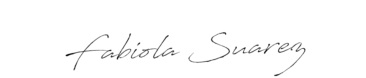 Make a beautiful signature design for name Fabiola Suarez. Use this online signature maker to create a handwritten signature for free. Fabiola Suarez signature style 6 images and pictures png