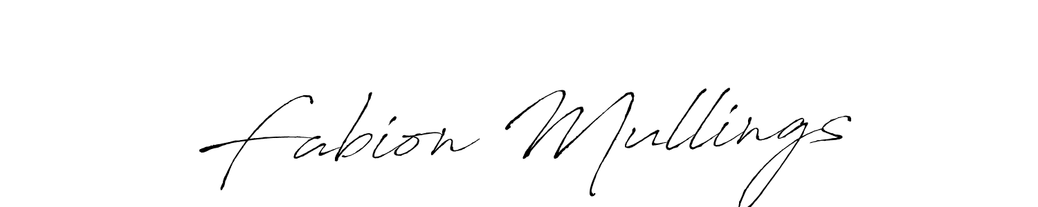 How to make Fabion Mullings name signature. Use Antro_Vectra style for creating short signs online. This is the latest handwritten sign. Fabion Mullings signature style 6 images and pictures png