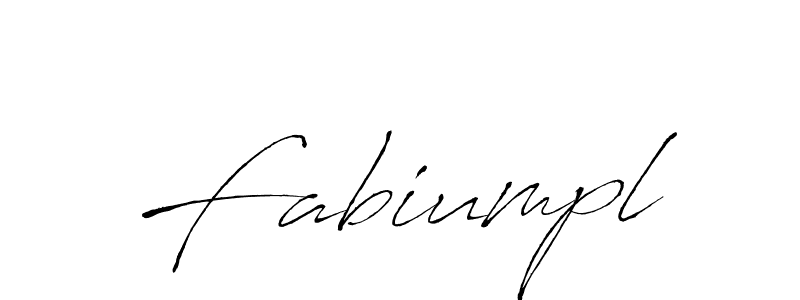 How to make Fabiumpl name signature. Use Antro_Vectra style for creating short signs online. This is the latest handwritten sign. Fabiumpl signature style 6 images and pictures png