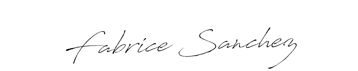 Also we have Fabrice Sanchez name is the best signature style. Create professional handwritten signature collection using Antro_Vectra autograph style. Fabrice Sanchez signature style 6 images and pictures png