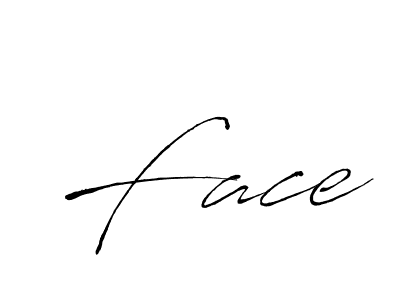 Design your own signature with our free online signature maker. With this signature software, you can create a handwritten (Antro_Vectra) signature for name Face. Face signature style 6 images and pictures png