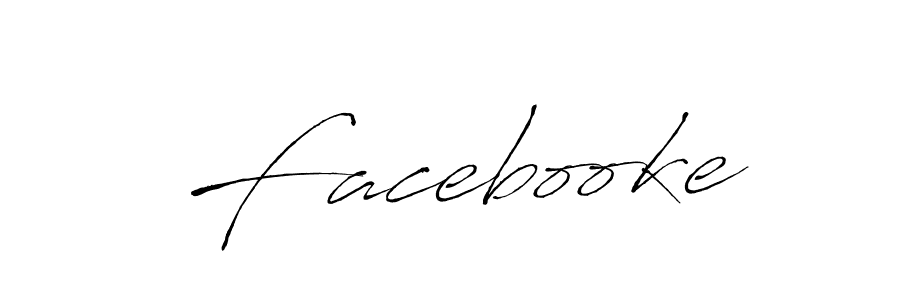 Create a beautiful signature design for name Facebooke. With this signature (Antro_Vectra) fonts, you can make a handwritten signature for free. Facebooke signature style 6 images and pictures png